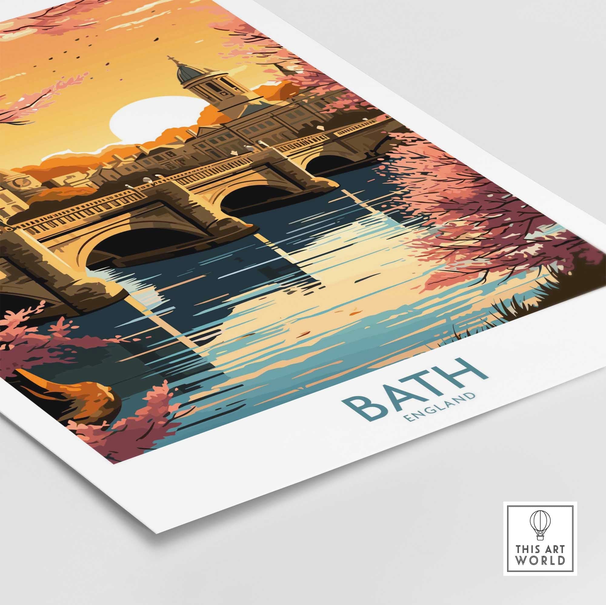 Bath England Wall Art-This Art World