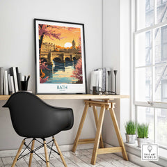 Bath England Wall Art-This Art World