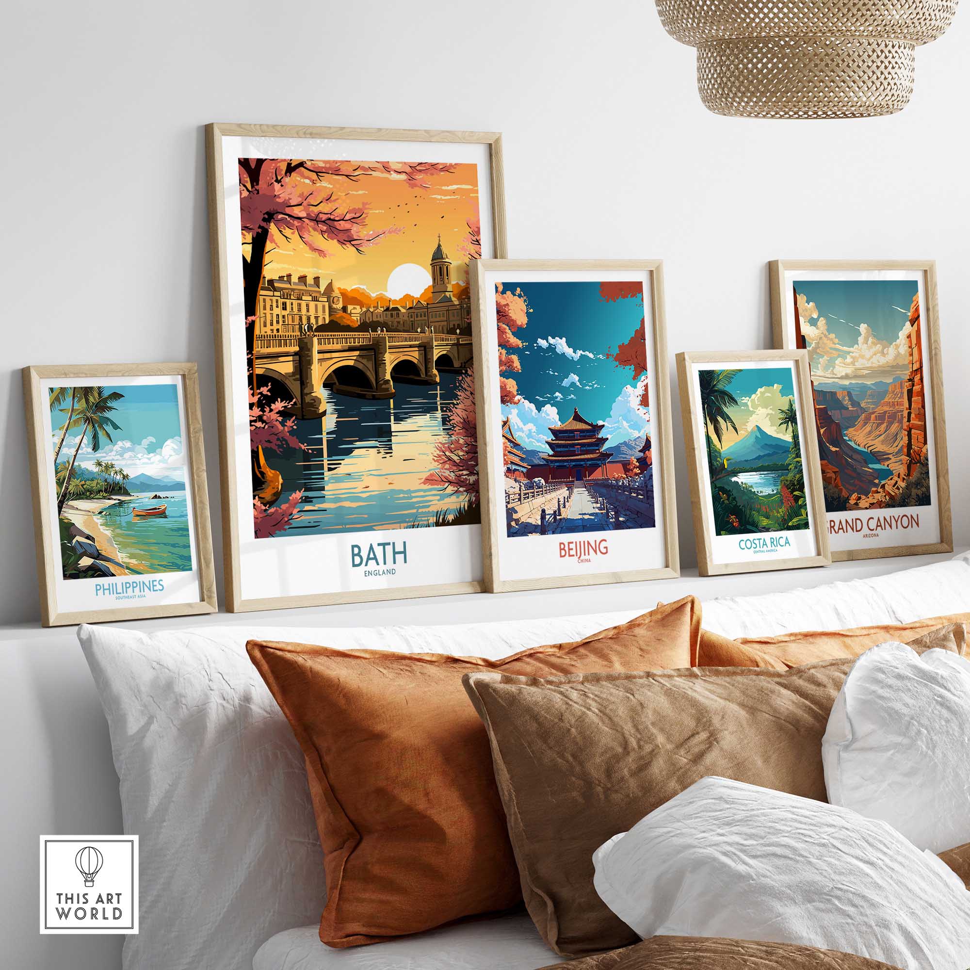 Bath England Wall Art-This Art World