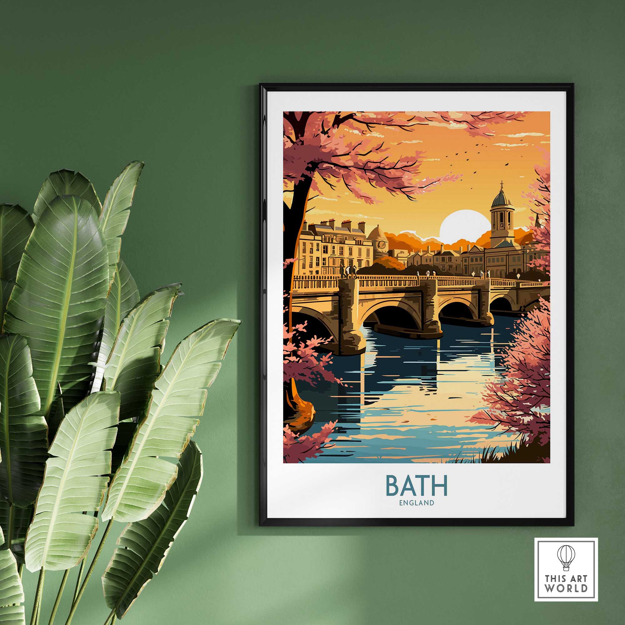 Bath England Wall Art-This Art World