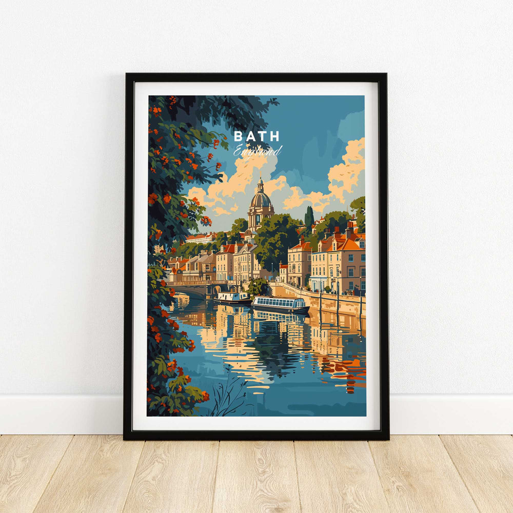 Bath Travel Poster England-This Art World