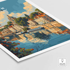 Bath Travel Poster England-This Art World