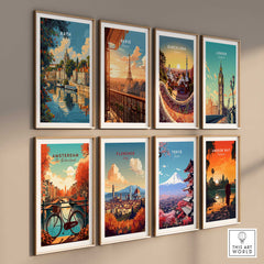 Bath Travel Poster England-This Art World