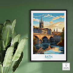 Bath Travel Print-This Art World