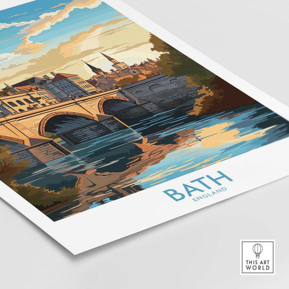 Bath Travel Print-This Art World