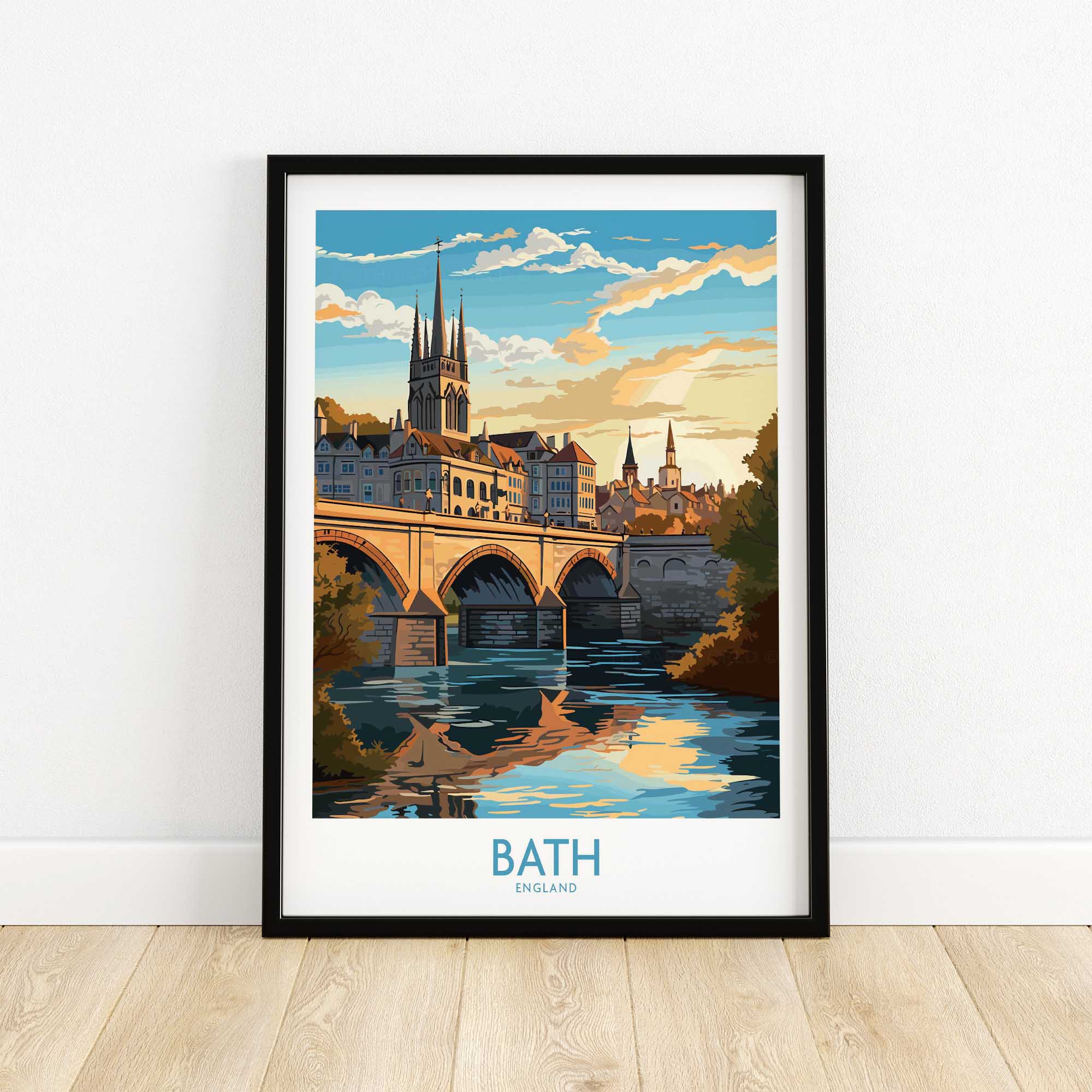 Bath Travel Print-This Art World