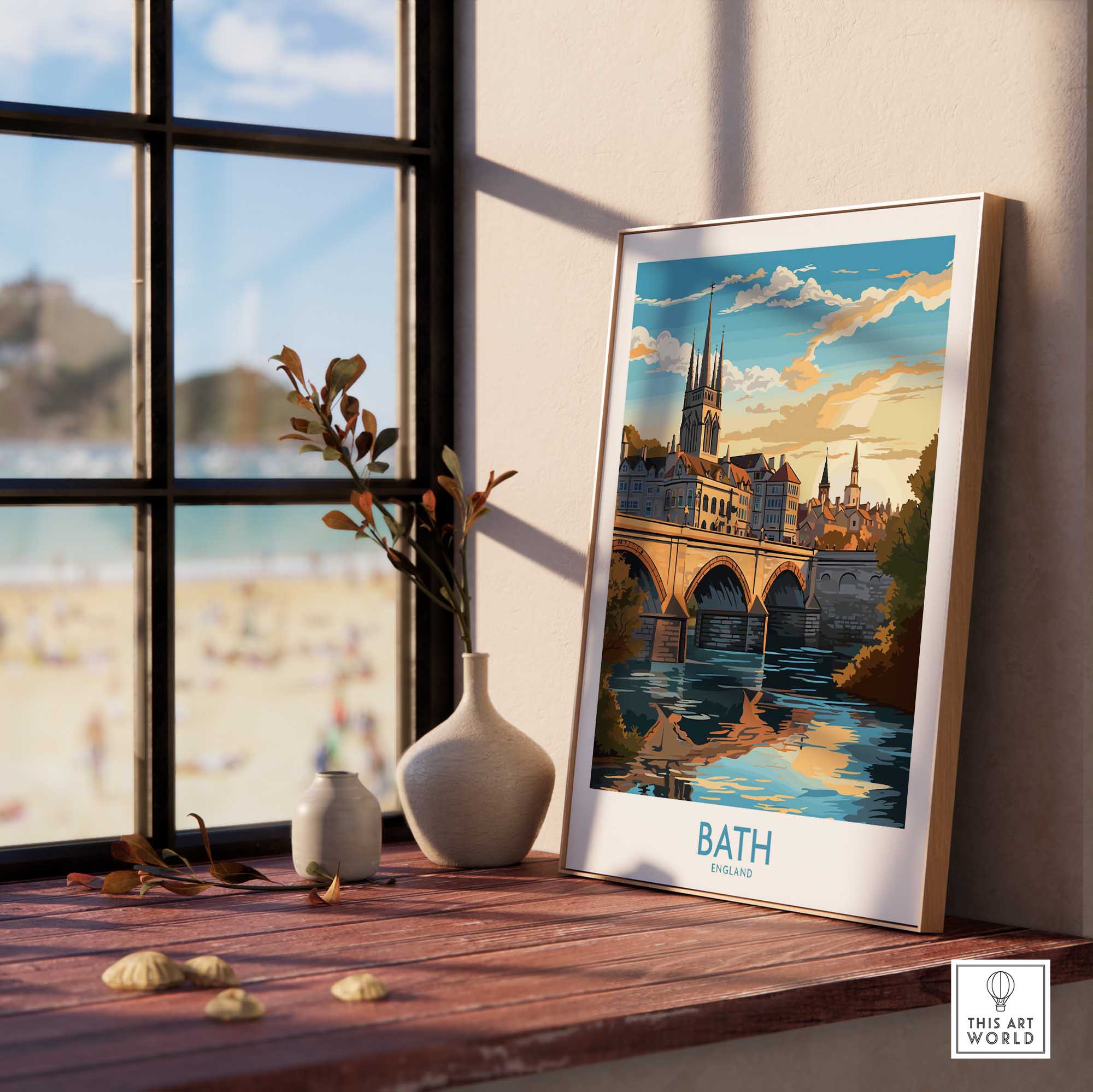 Bath Travel Print-This Art World