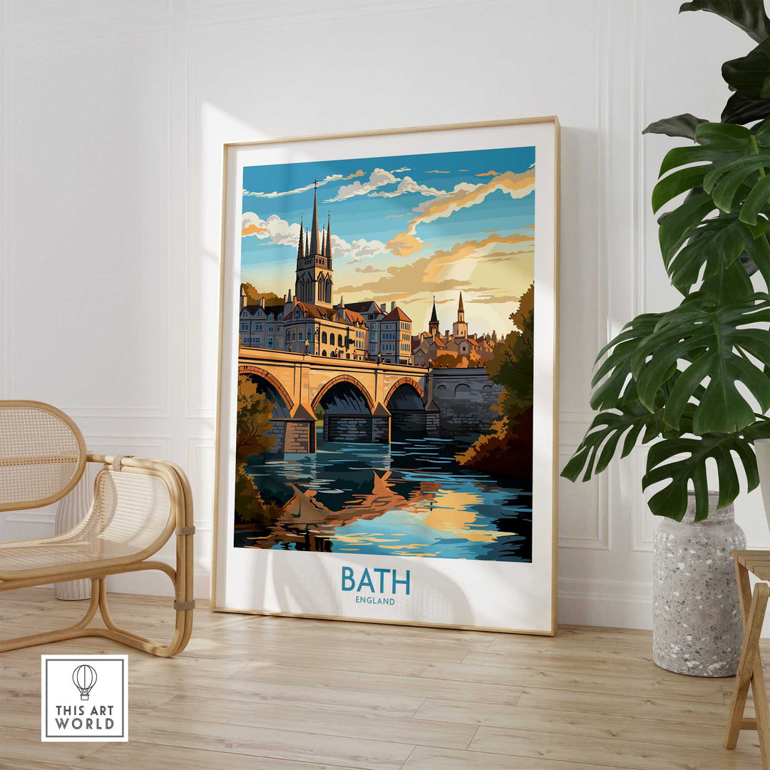 Bath Travel Print-This Art World