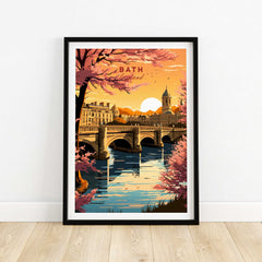 Bath Travel Print England-This Art World