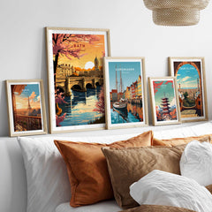 Bath Travel Print England-This Art World