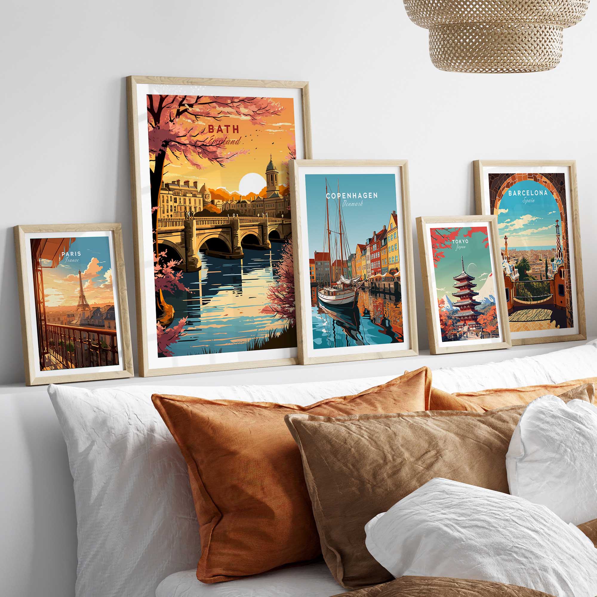 Bath Travel Print England-This Art World