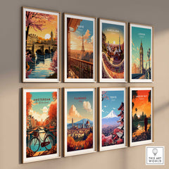 Bath Travel Print England-This Art World