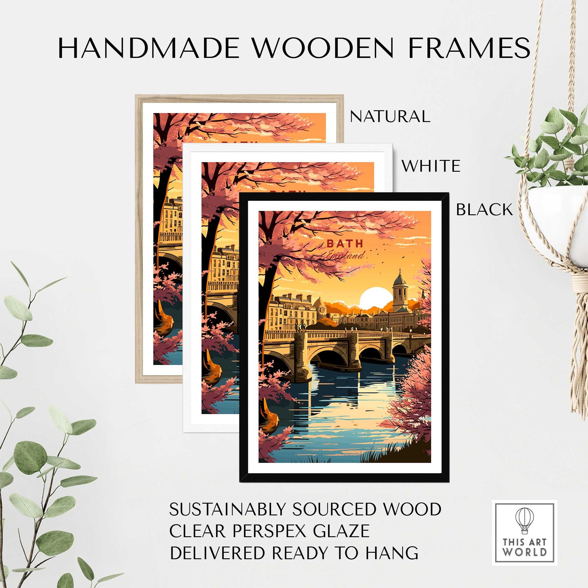 Bath Travel Print England-This Art World