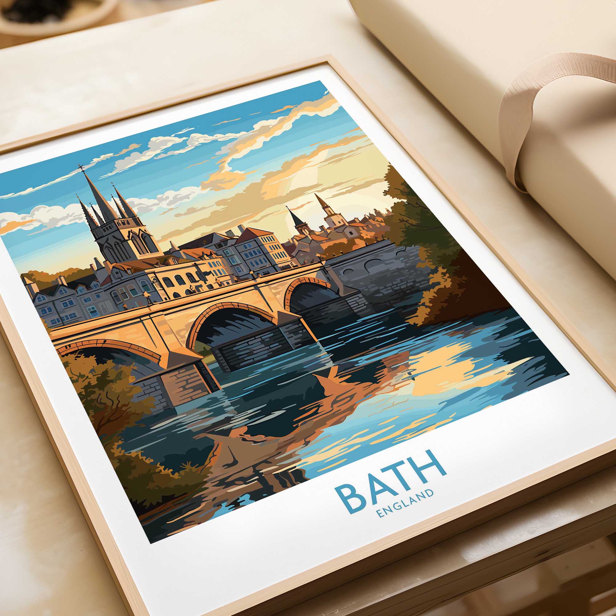 Bath Travel Print-This Art World