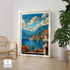 Bellagio Travel Poster