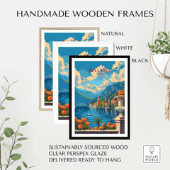 Bellagio Travel Poster