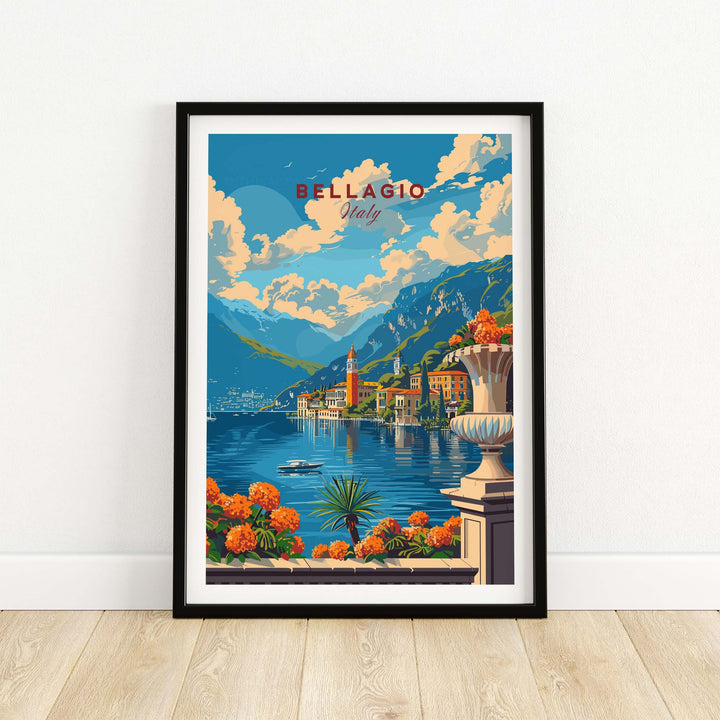 Bellagio Travel Poster