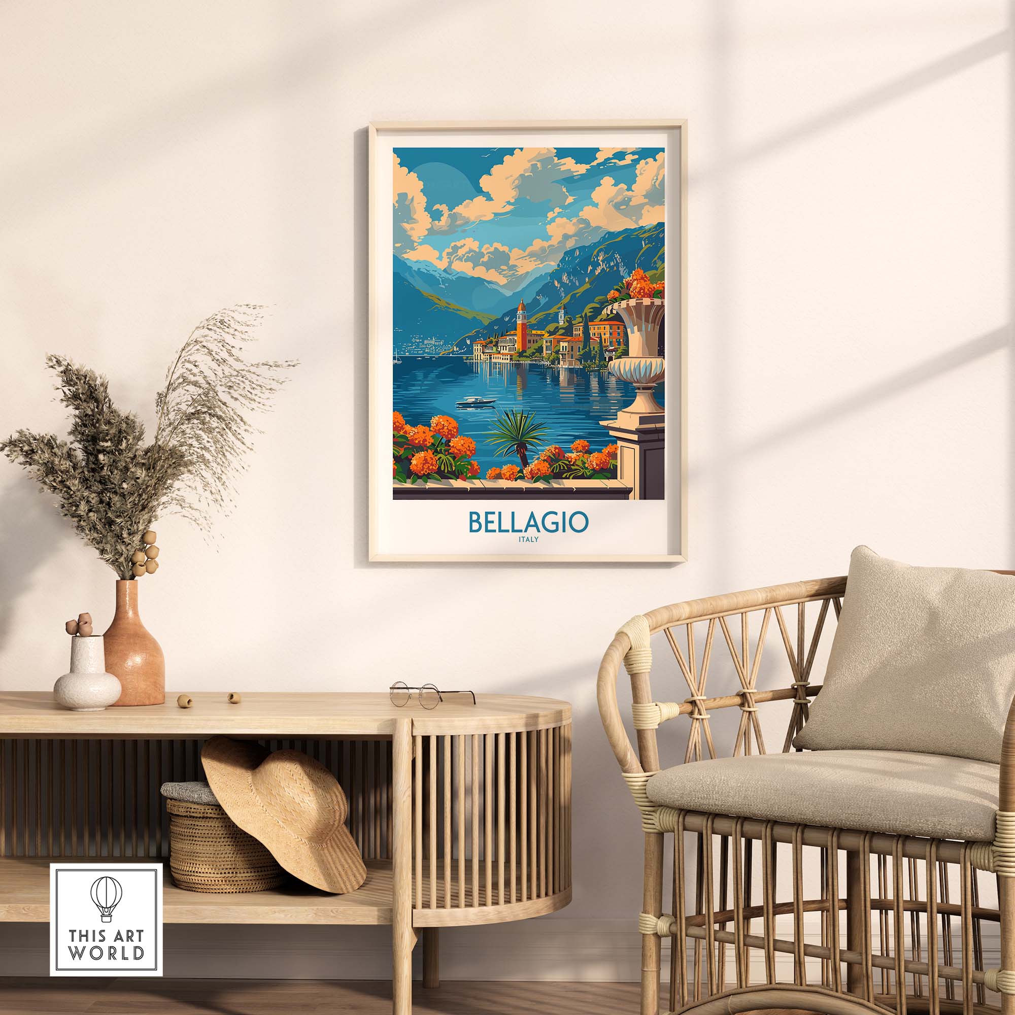 Bellagio Travel Print
