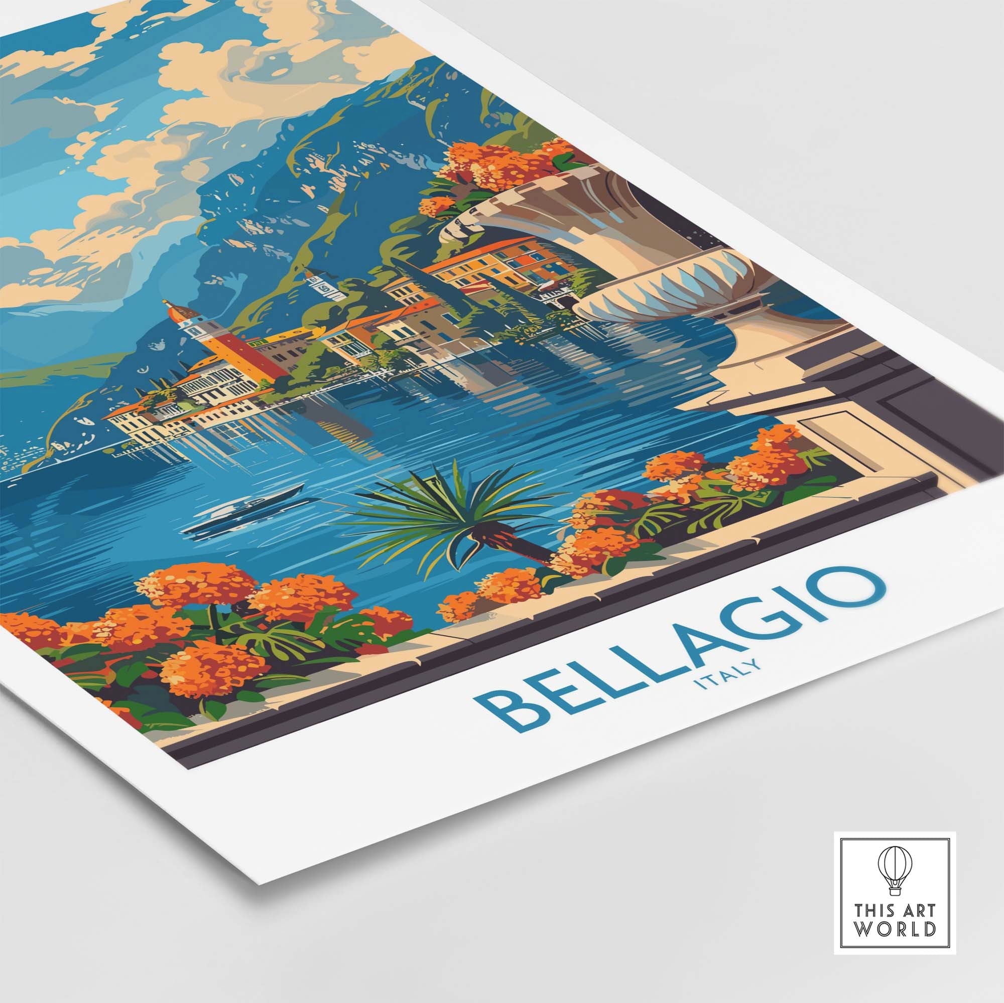 Bellagio Travel Print