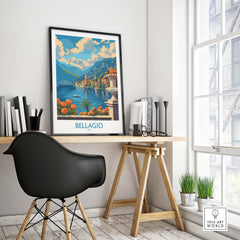Bellagio Travel Print