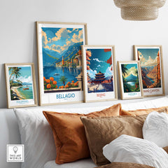 Bellagio Travel Print