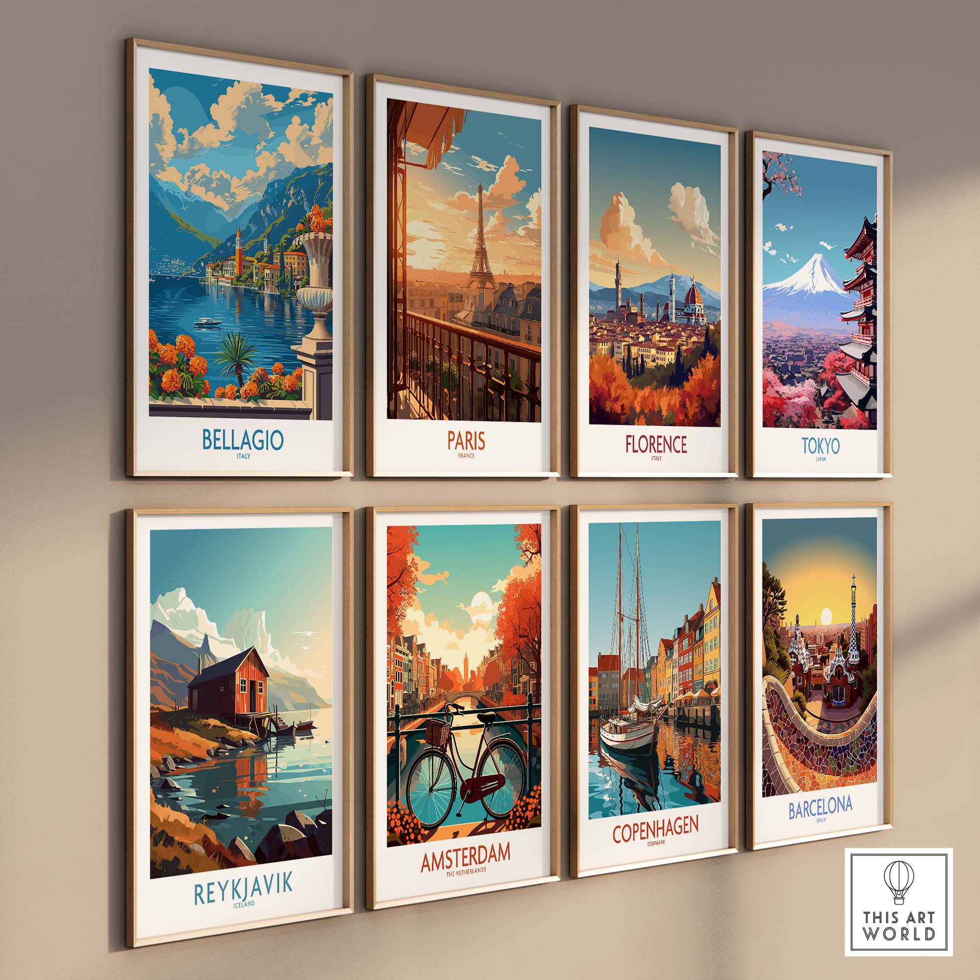 Bellagio Travel Print