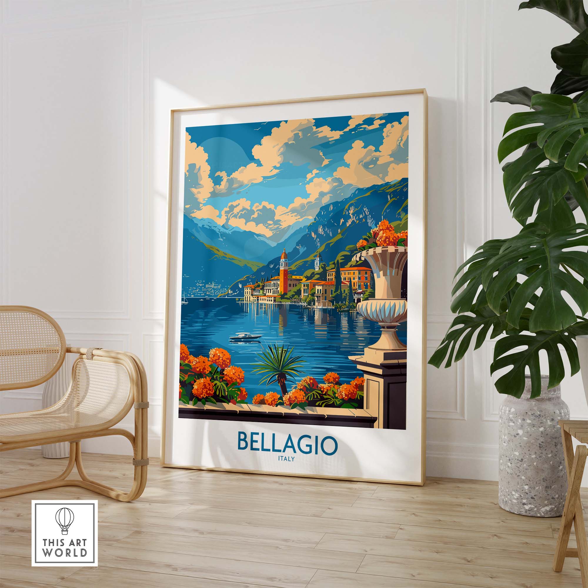 Bellagio Travel Print