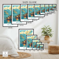 Bellagio Travel Print Italy