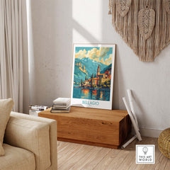 Bellagio Travel Print Italy