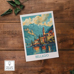 Bellagio Travel Print Italy