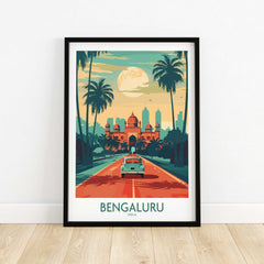 Bengaluru India Art Print-This Art World