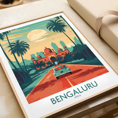 Bengaluru India Art Print-This Art World