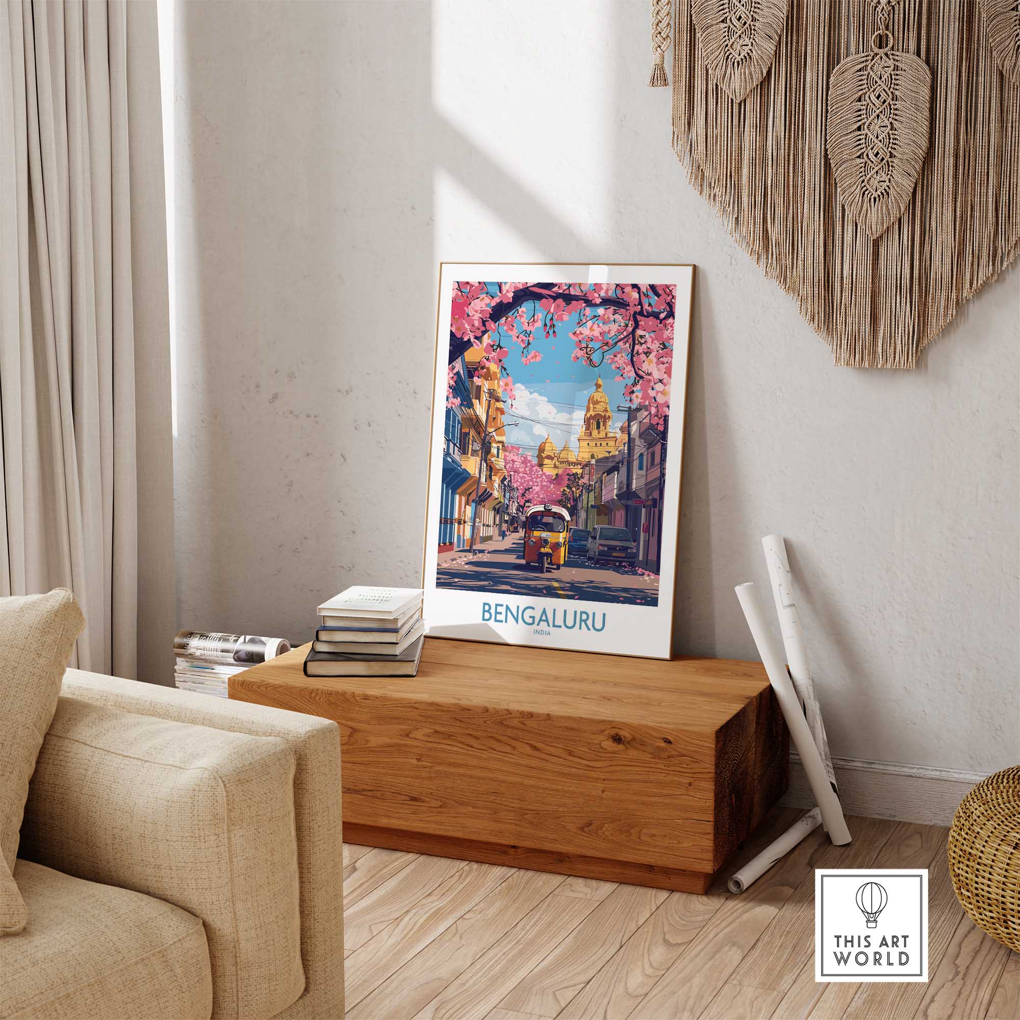 Bengaluru Poster-This Art World