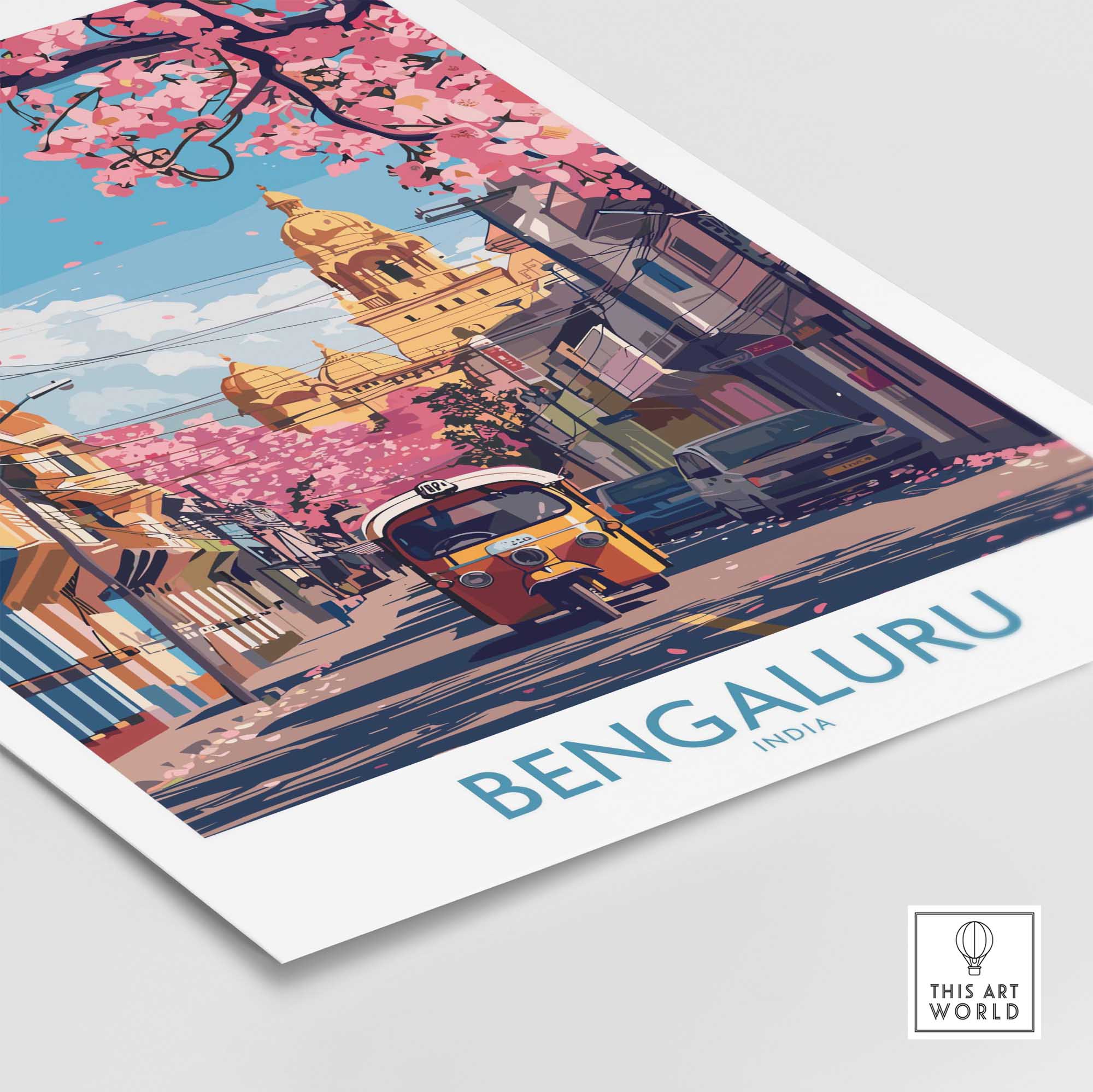 Bengaluru Poster-This Art World