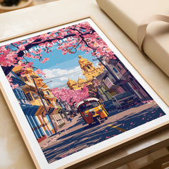 Bengaluru Travel Poster-This Art World