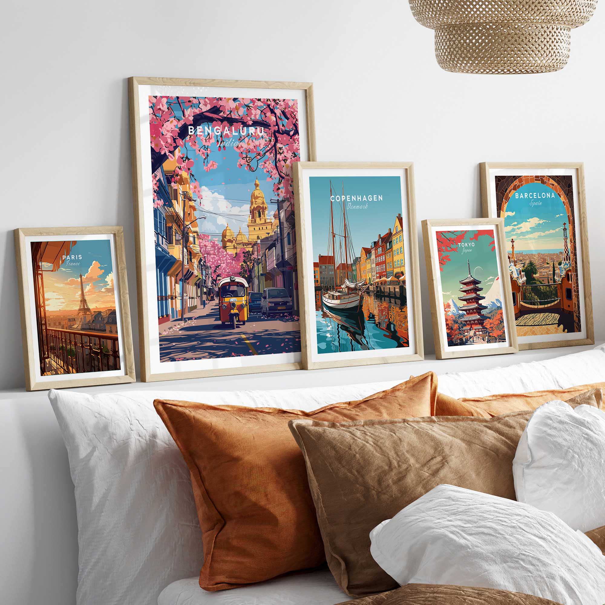 Bengaluru Travel Poster-This Art World