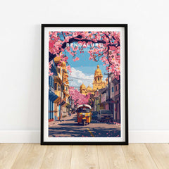 Bengaluru Travel Poster-This Art World