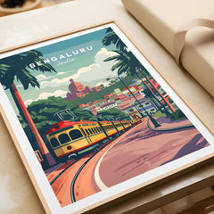 Bengaluru Travel Print-This Art World