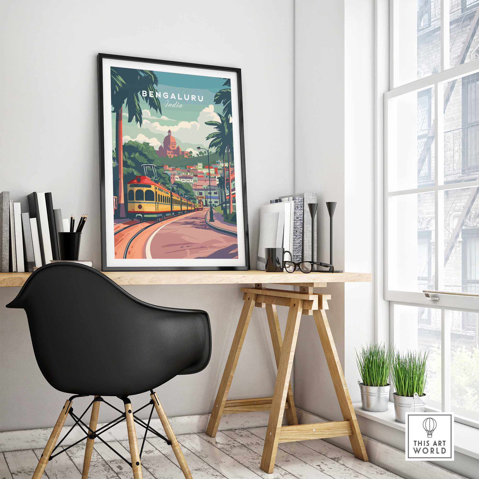 Bengaluru Travel Print-This Art World