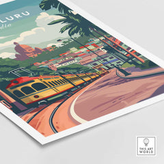 Bengaluru Travel Print-This Art World