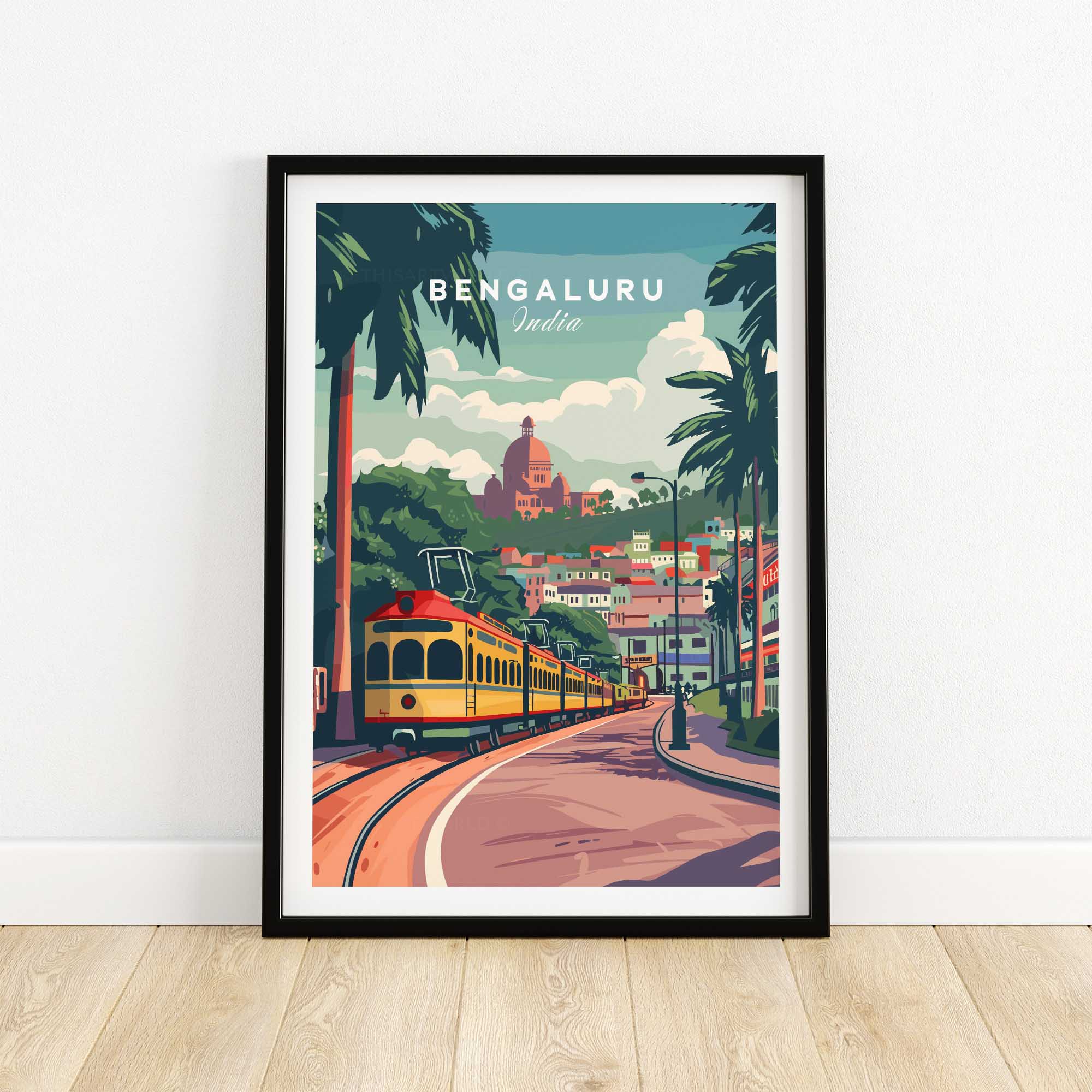 Bengaluru Travel Print-This Art World