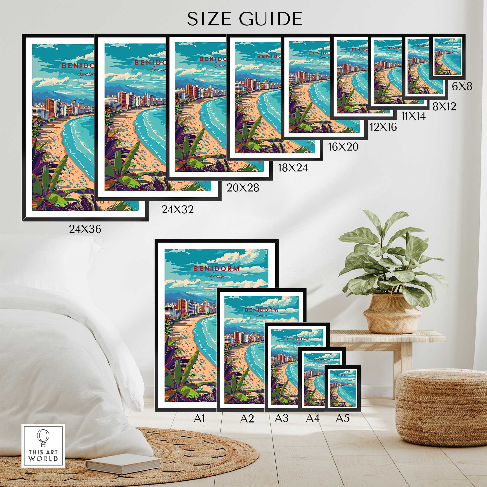 Benidorm Poster-This Art World