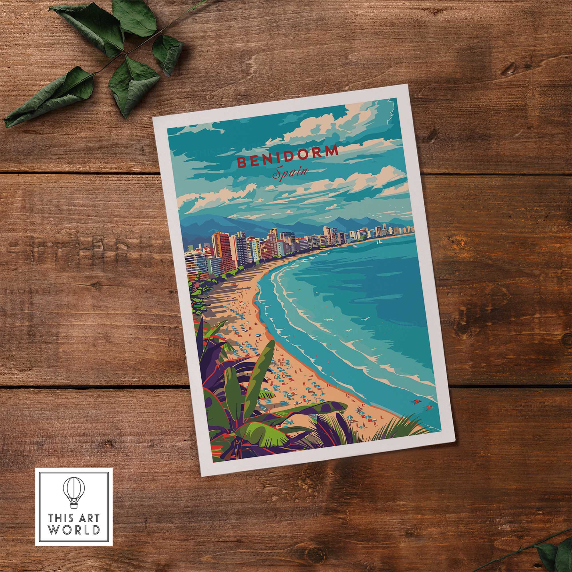 Benidorm Poster-This Art World