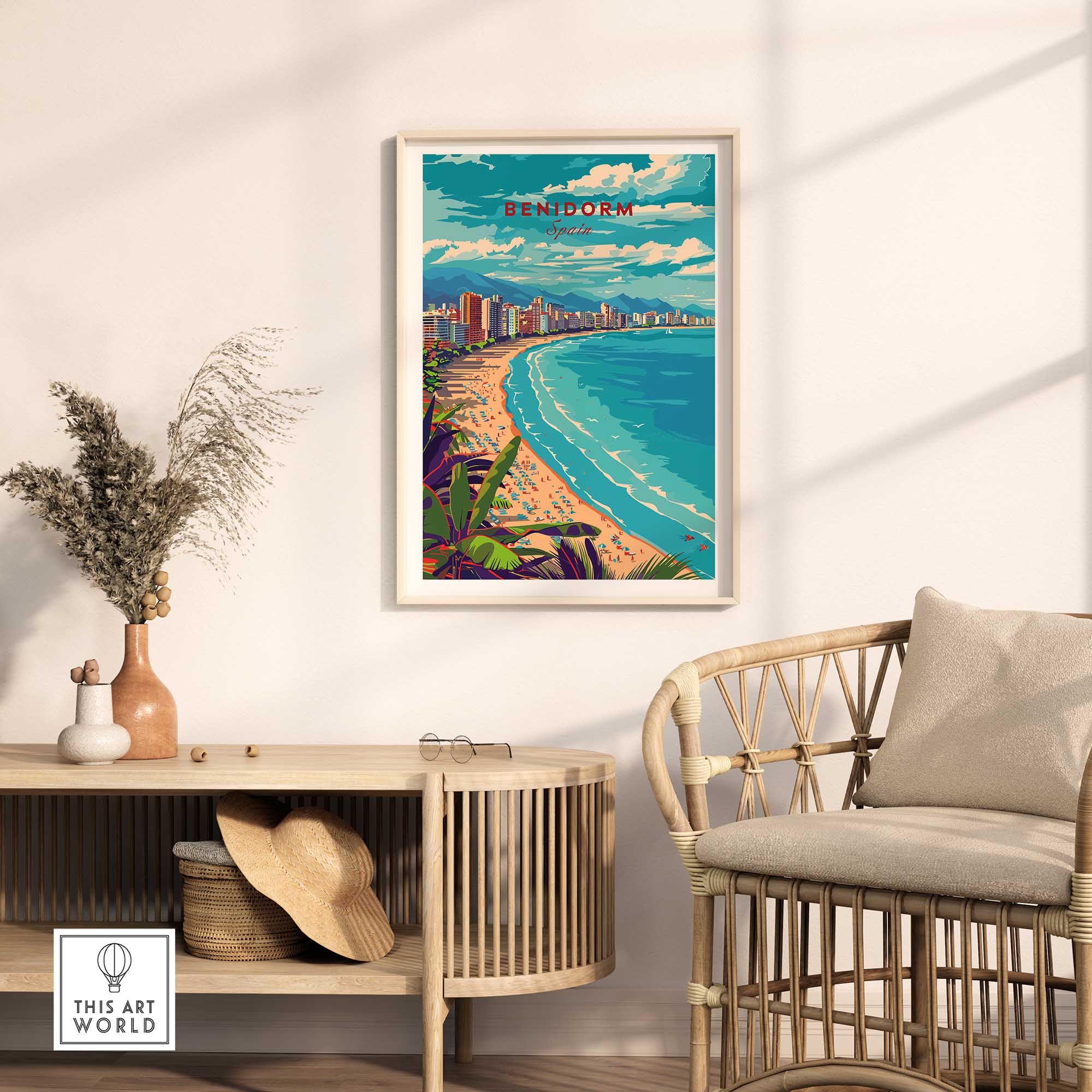 Benidorm Poster-This Art World