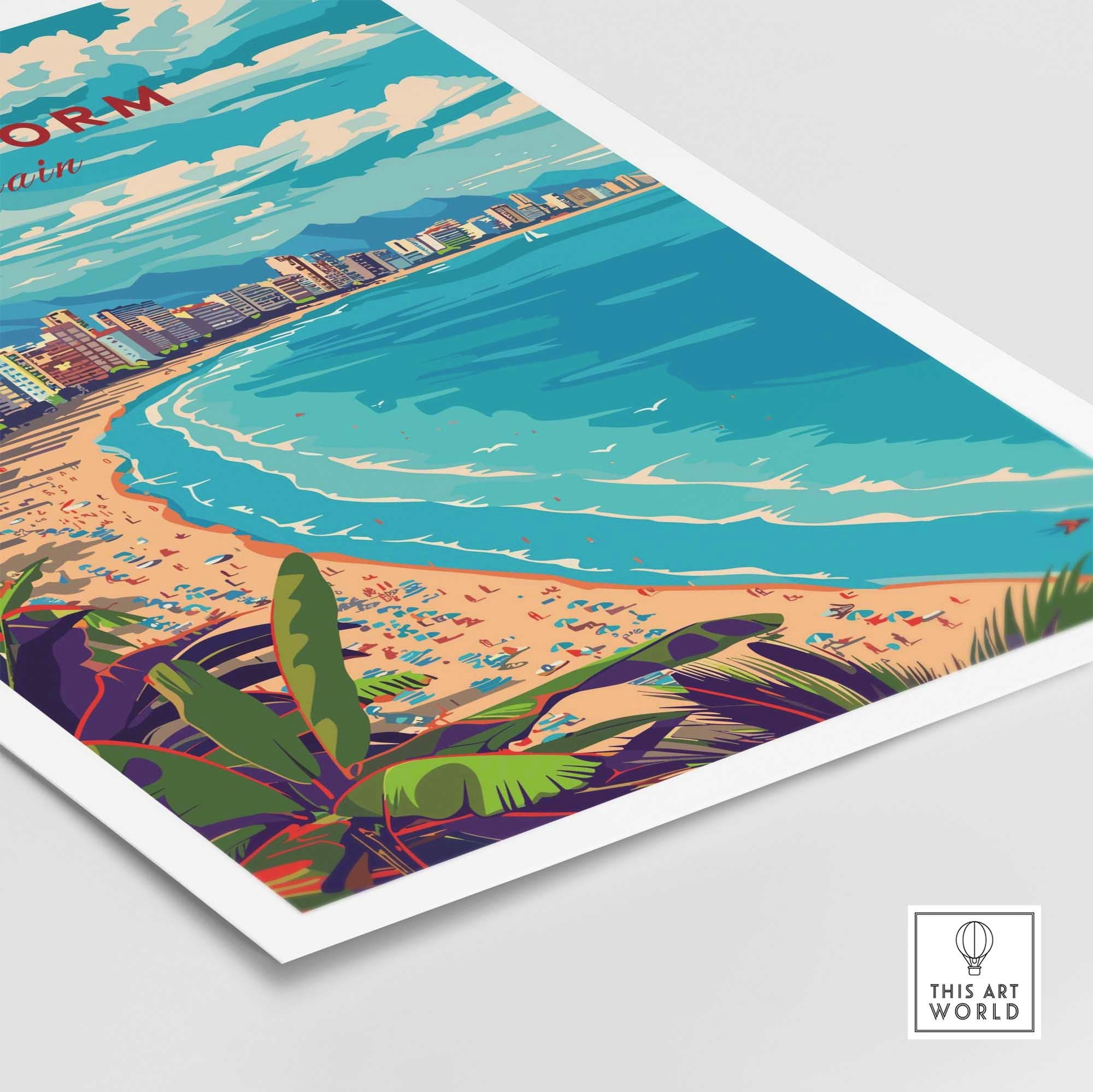 Benidorm Poster-This Art World