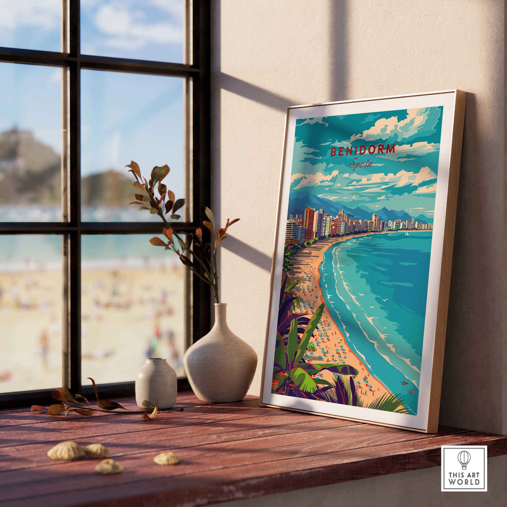 Benidorm Poster-This Art World