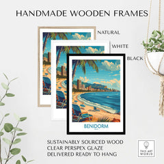 Benidorm Travel Poster-This Art World