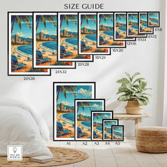 Benidorm Travel Print-This Art World