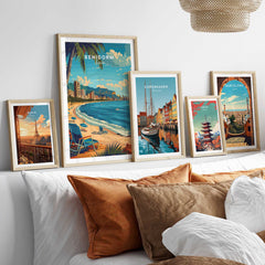 Benidorm Travel Print-This Art World