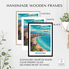 Benidorm Wall Art Print-This Art World